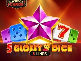 5 Glossy Dice